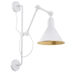 Настінне бра Buco long PikArt арт. 5273 золотий/білий