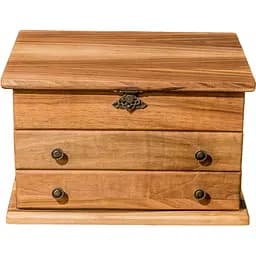 Жіноча шкатулка для прикрас EcoWalnut із дзеркалом (EB-8)