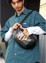 Чоловіча поясна сумка бананка Sambag 38х21 см sum0022766 - мініатюра 7