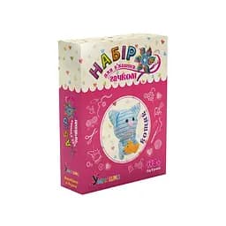 Детский набор для творчества "Котик" BK-005 вязание крючком