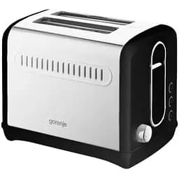 Тостер Gorenje 950 Вт функция размораживания автоотключение пластик+металл черный