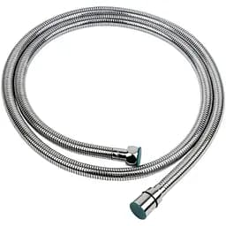 Шланг для ручного душа Aquatica 1/2" SS усиленный хромированный растяжной с подшипником 150-210 см (9792010)