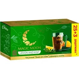 Чай зелений Magic Moon Лимон та м'ята 50.4 г (28 шт. х 1.8 г)