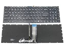 Клавіатура для MSI GT62, GT72, GE62, GE72, GS60, GS70. GL62, GL72, GP62, GP72, CX62 (UA чорна з підсвічуванням). Оригінал.