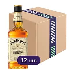 Упаковка лікеру Jack Daniel's Tennessee Honey 35% 8.4 л (0.7 л х 12 шт.)