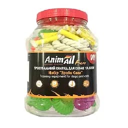 Набор тренировочных снарядов AnimAll Сделай сам для собак и кошек 60 шт