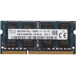 Оперативна пам'ять для ноутбука Hynix SO-DIMM DDR3 8GB 1600MHz PC3L-12800 2Rx8 Б/В