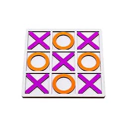 Настольная игра "Крестики-нолики" PuzzleOK Арт-13909, 11 элементов