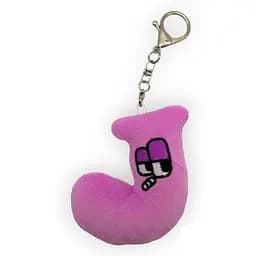 Брелок Watchbands Алфавіт Лор Alphabet Lore літера J довжина 8 см колекційний (MI-BR1J)