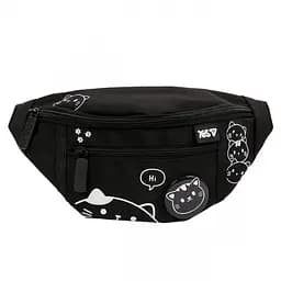 Сумка на пояс Yes SP-36 Black Cat чорна (550553)
