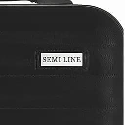Валіза велика Semi Line 28 дюймів (L) ABS-Plastic Black (T5634-3) - мініатюра 9