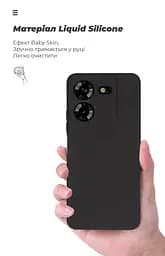 Чехол ArmorStandart ICON для Tecno Pova 5 4G, крышка камеры, черный (ARM68920) - мініатюра 7