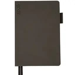 Дневник-деловая записная книжка А5 Leo Planner 2026 Binario графит 368 страниц (252640)