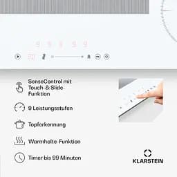 Індукційна варильна поверхня Klarstein Delicatessa 90 Slim Hybrid (10045613) - мініатюра 4