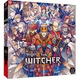 Пазл класичний GoodLoot The Witcher Northern Realms 500 елементів (5908305246756)