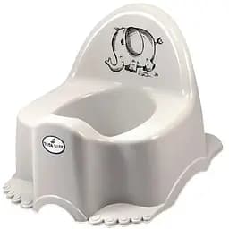 Дитячий горщик Tega Baby ЕСО-Слоник сірий