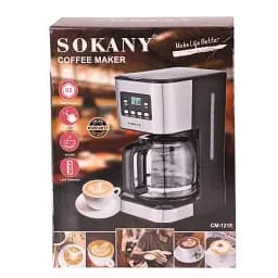 Кавоварка крапельна Sokany CM-121E з підігрівом кавника 1,5 л Sokany CM-121E - мініатюра 12