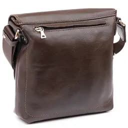Чоловіча шкіряна сумка GRANDE PELLE 21х23х4,5 см sum0012521 - мініатюра 2