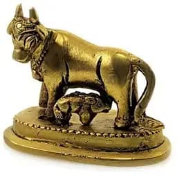 Священна корова бронзова 5х6х3,5 см