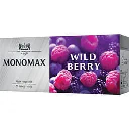 Набір пакетованого чорного чаю Monomax Wild Berry 112.5 г (75 шт. x 1.5 г) - мініатюра 3