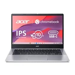 Ноутбук Acer Chromebook CB314-3HT 14' FHD IPS Touch, Intel P N6000, 8GB, F128GB, UMA, ChromeOS, серебристый (NX.KB5EU.001)