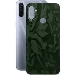 Захисна плівка StatusSKIN для Realme Narzo 20A Корпус Вініл Камуфляж зелений