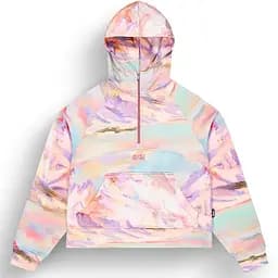 Толстовка жіноча Picture Organic Quenda 1/2 Zip Printed Women S Блакитний-Рожевий - мініатюра 5