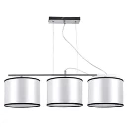 Люстра підвісна Brille з абажуром E27 60W CH (BKL-474S/3)