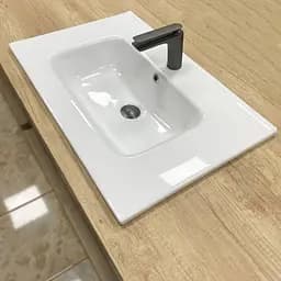 Умивальник VBI Mortara 70 white врізний VBI-018041, Білий