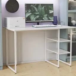 Компьютерный стол Ferrum-decor Кевин 75x140x70 белый ДСП Белый 16мм (FRD-101287)