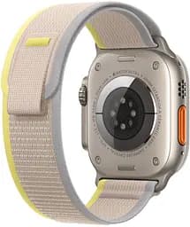 Смарт-годинник Apple Watch Ultra 49mm Titanium Case with Yellow/Beige Trail Loop S/M [MNHD3/MNHK3] [73830] - мініатюра 3