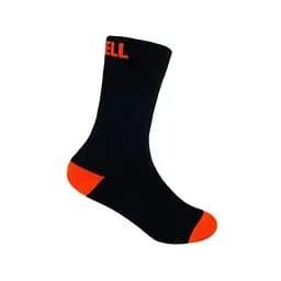 Водонепроницаемые детские носки Dexshell Ultra Thin Children Sock, размер M, черный/оранжевый