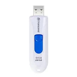 USB флеш-накопичувач Transcend JetFlash 790 64GB (TS64GJF790W) White - мініатюра 3