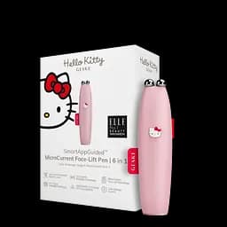 Мікрострумова ручка GESKE MicroCurrent Face-Lift Pen 6 в 1 by Hello Kitty для підтяжки обличчя рожева