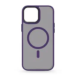 Чехол для Apple iPhone 11, Uniq MagCase, фиолетовый, противоударный, панель-накладка с MagSafe, ударопрочный TPU+PC, с магнитом MagSafe, поддержка полноценной беспроводной зарядки, ArmorStandart (ARM75319)