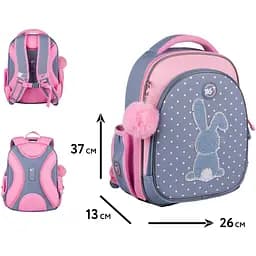 Рюкзак шкільний напівкаркасний Yes S-109 Lovely Bunny (559876) - мініатюра 8