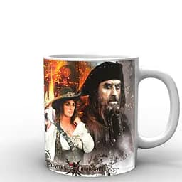 Кружка GeekLand Pirates of the Caribbean Пираты Карибского моря персонажи PC.02.007 330 мл белая