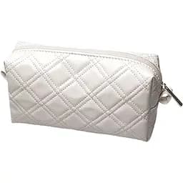 Косметичка Titania глянцевая 19.5x10x6 см белая (7763)