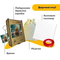 Пазл дерев'яний Капібара, А5, Дерев'яна коробка 35 елементів - мініатюра 5