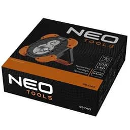 Прожектор Neo Tools акумулятор, 2600мАг, 3.7 Li-ion, 10 Вт + 3 Вт, 750+ 250 люме (99-040) - мініатюра 4