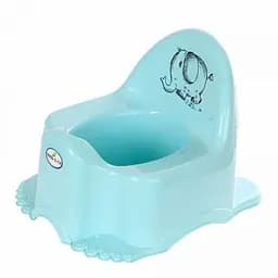 Горщик Tega ЕКО Слоник, бірюзовий (SL-001-140)