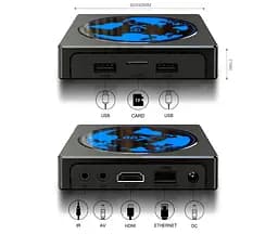 Смарт ТВ приставка Android SmartTV Box X98 mini 4/64Gb - мініатюра 3