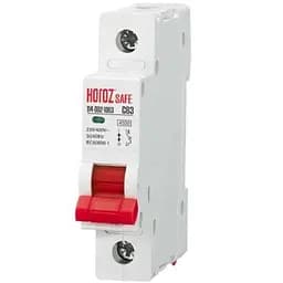 Вимикач автоматичний Horoz Electric SAFE 1P C 63А