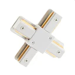 Конектор для накладної шини однофазний Imperium Light Light House 2 X-подібний (041034.01.01)