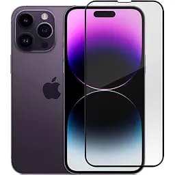 Захисне скло BeCover для Apple iPhone 14 Black (707970) - мініатюра 5