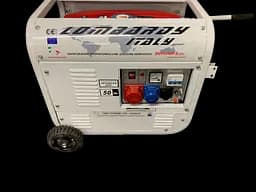 Генератор бензиновий 6 кВт Lombardy Italy MH9000 3-х Фазний
