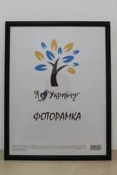 Фоторамка 30х45, чорна без золотої вставки, 1511-1112, СКЛО + ДВП                                                                                                                                                                                                                                                                                                                                                                                                                                              
