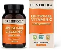 Вітаміни та мінерали Dr. Mercola Liposomal Vitamin C 1000 mg, 60 капсул