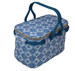 Термосумка для пикника Mazhura Kale, текстиль, 25 л, синий (mz1072-2)