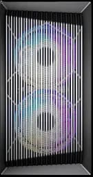 Корпус 1stPlayer BS-2-BK-3F1 RGB Black - мініатюра 2